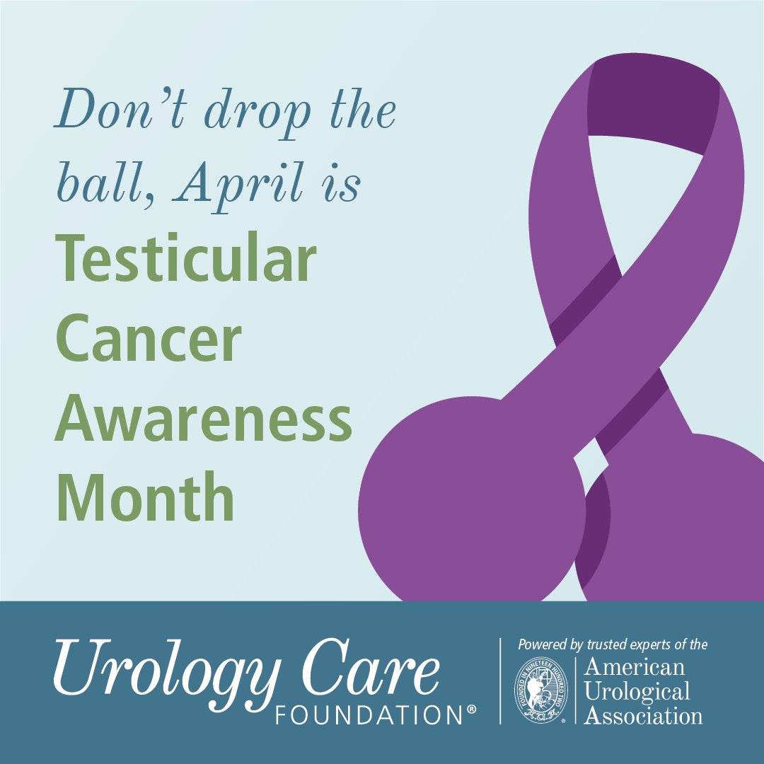 DON'T DROP THE BALL! April is #TesticularCancerAwarenessMonth and we are making it our mission to break the stigma of men’s health awareness. Click the link below to learn about how your testicular health is in your hands: bit.ly/3VImgCa