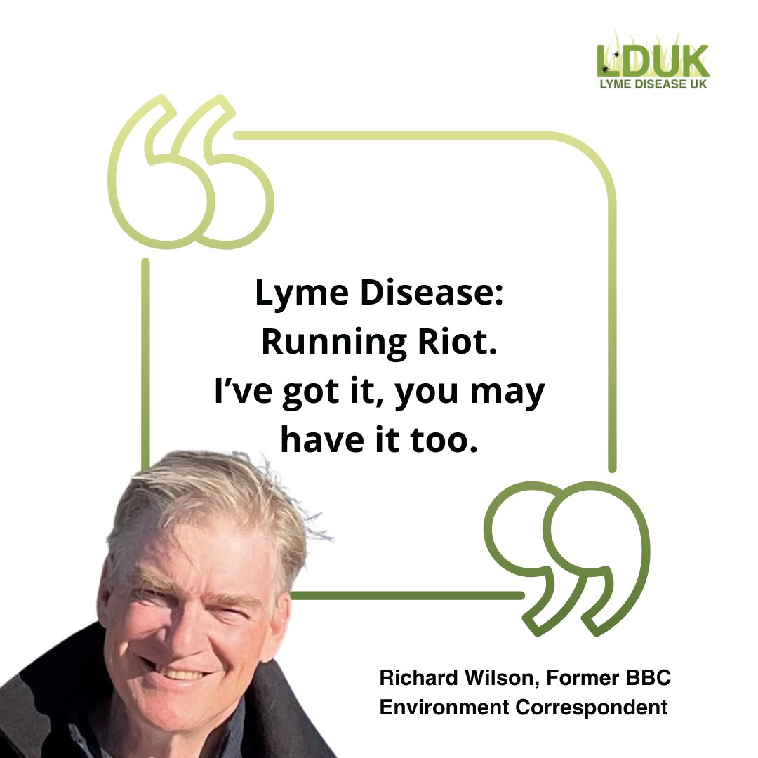 We are so grateful to Former BBC Environment Correspondent, Richard Wilson, for sharing his experience with Lyme disease. Please give it a read at lymediseaseuk.com/2024/03/25/my-… and check out Richard’s Substack at fishrise.substack.com #lymedisease #lymediseaseawareness