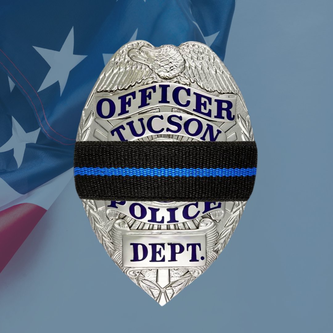 Our thoughts and prayers go to @Tucson_Police and the friends and family of fallen officer Officer Adam Buckner who passed away in the line of duty yesterday. We will never forget his sacrifice.