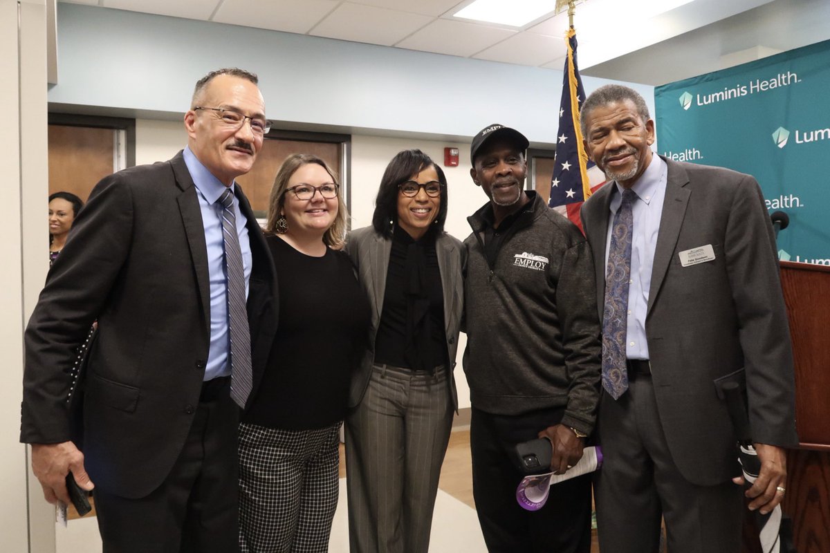 This morning, we had the pleasure of kicking off #SecondChanceMonth in Prince George’s County, with Luminis Health. Working with Employ Prince George’s and our Returning Citizens Affairs Division, transformative re-entry initiatives are taking place in our County.