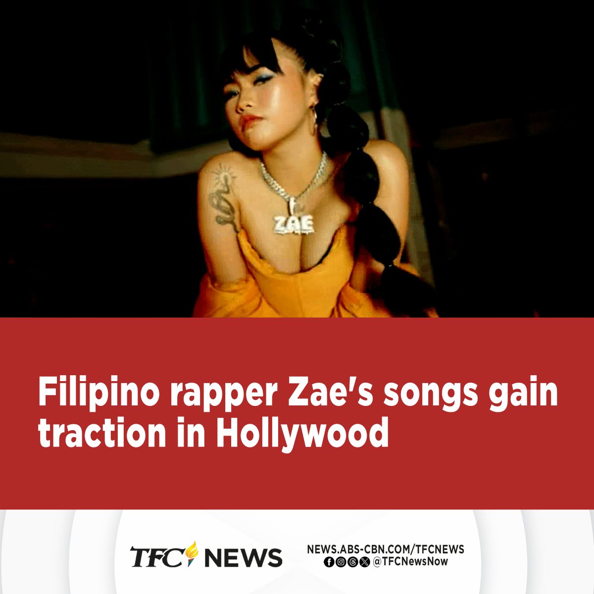 Zae Zacarias is passionate about Filipina empowerment and it shows in her art. Her songs, which she independently released online, have caught the attention of Hollywood music supervisors. Hollywood correspondent @YongChavezLA tells us more. youtu.be/SQUvaY_xE4g