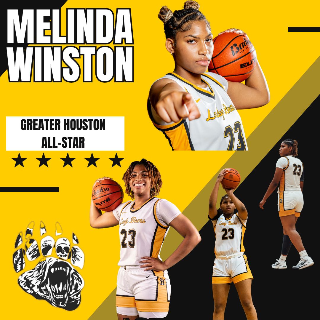 Congratulations to Melinda Winston for being selected to play in the Houston Area All-Star game! 📅Saturday April 13th 🕢2PM 📍University of St. Thomas