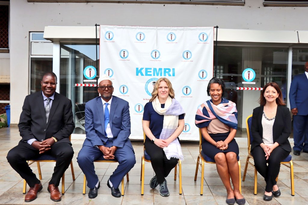 2/2 We also spent time with several of our partners in the region including @KEMRI_Kenya. Together, we’ve led research into #malaria, #TB, #HIV and more to prevent, detect, + respond to infectious diseases and protect health around the 🌎