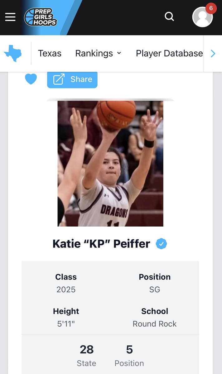 phoenixselect's tweet photo. 5’11” 2025 guard @katie_17peiffer moves ⬆️to #28 in Texas in 2025 class
Multiple 20 point games for @RRockWBB this year
@CoachMoore33 @MikeMcLaughli @coach_white5 @ISUCoachK @DUtwindragons @JenLeedham @kaityhealy @CoachDay80 @CoachPazanin @heathervulin @Coach_Garrity @AUCoachColl https://t.co/IPrhpPLcrS