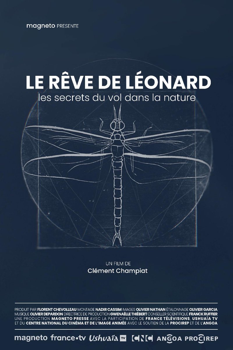 Clément Champiat (@clemchampiat) on Twitter photo Rdv ce jeudi 4 avril à 21h05, sur France 5, pour voir mon nouveau documentaire, "Le rêve de Léonard, les secrets du vol dans la nature". 🪽
Heureux de la diffusion de ce film, fruit d'une formidable aventure de 2 ans aux côtés des équipes de
<a href="/MagnetoTV/">Magnéto Presse</a>.
<a href="/FranceTV/">France tv</a> <a href="/FranckRUFFIER/">RUFFIER Franck</a> Rdv ce jeudi 4 avril à 21h05, sur France 5, pour voir mon nouveau documentaire, "Le rêve de Léonard, les secrets du vol dans la nature". 🪽
Heureux de la diffusion de ce film, fruit d'une formidable aventure de 2 ans aux côtés des équipes de
<a href="/MagnetoTV/">Magnéto Presse</a>.
<a href="/FranceTV/">France tv</a> <a href="/FranckRUFFIER/">RUFFIER Franck</a>