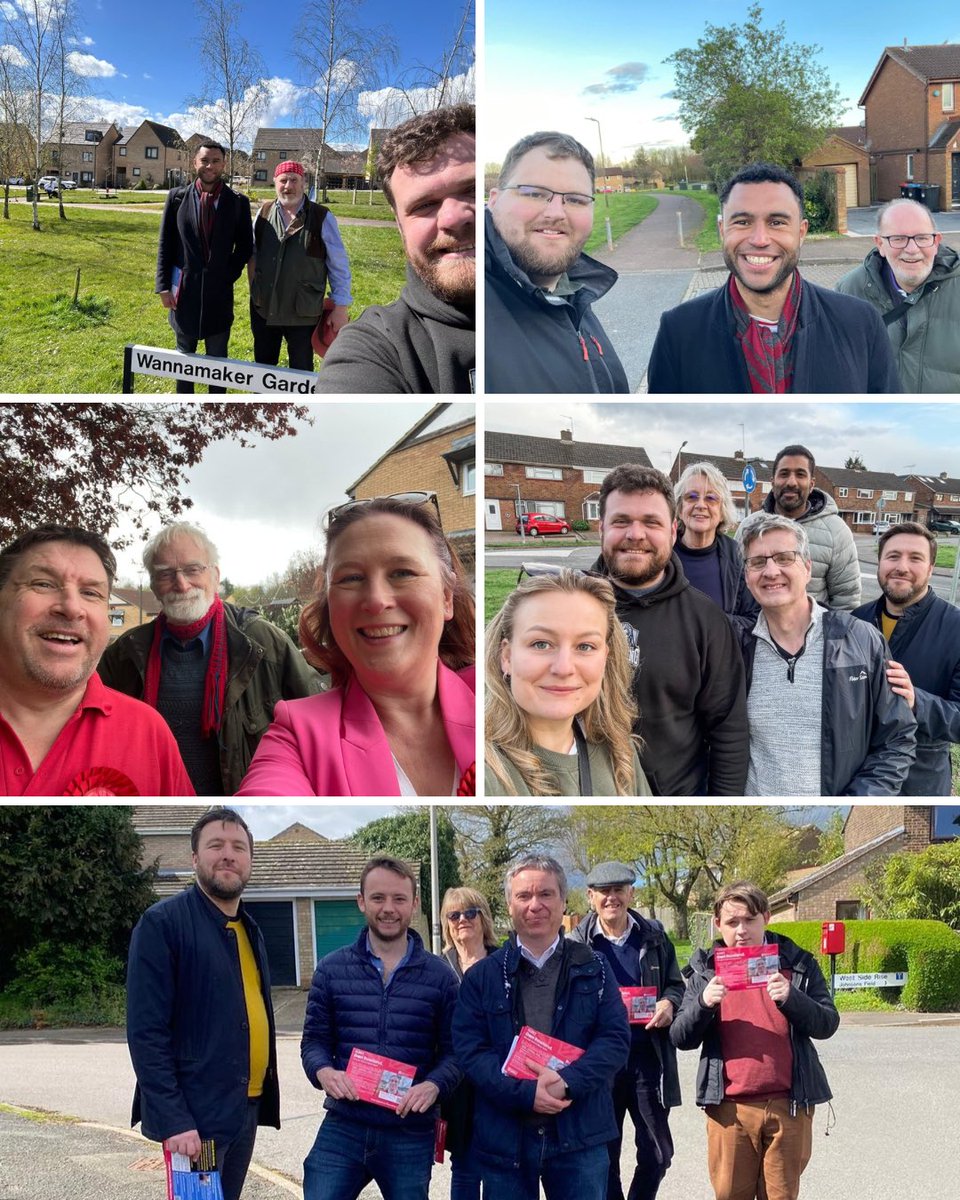 We’re working hard to deliver a better future for Milton Keynes 🌹 We can do it, together. Vote Labour on Thursday 2nd May 🗳