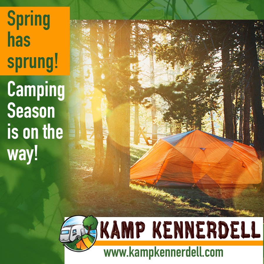 Call (814) 388-9533 or visit kampkennerdell.com for more information on reserving a #campsite in 2024. #ExperienceNature #KampKennerdell #KennerdellPA #Camping #outdoors