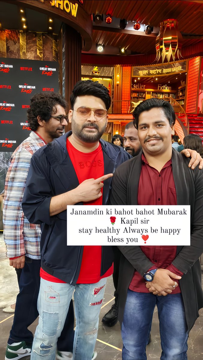 <a href="/KapilSharmaK9/">Kapil Sharma</a> HBD KAPIL SHARMA
🥳🎂 🥹