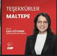 Hep yanımızda olan @KoymenEsin ‘i Maltepe BB olması dolayısıyla içten tebriklerimizi iletiyoruz.Başarılarının devamını diliyor, Maltepe’lileri seçtikleri bu değerli kişi için tebrik ediyoruz. Validebağ Gönüllüleri🌳🌳🌳