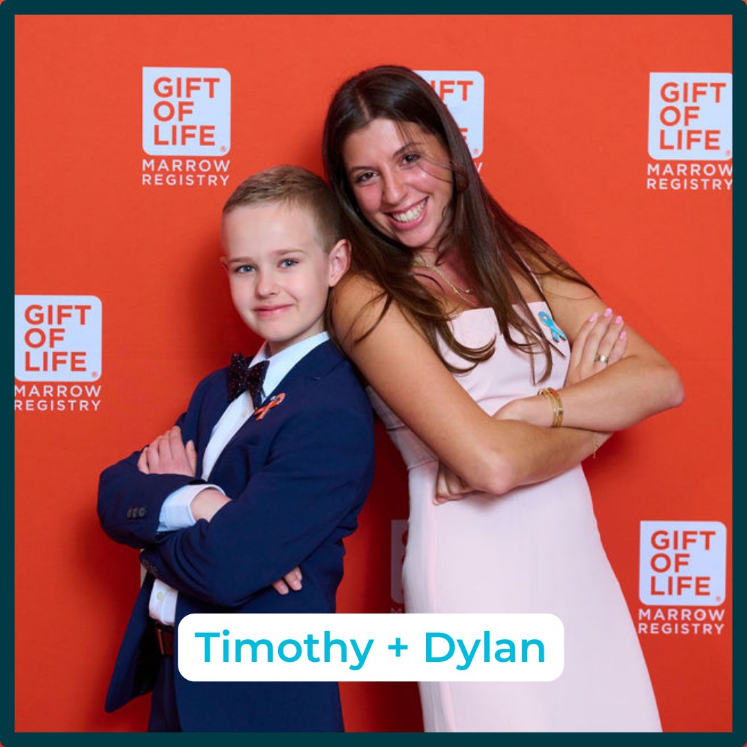 #MatchMonday! Meet Timothy: a Lego enthusiast and soccer lover. Born with a rare immune disorder, his hope rested on a stem cell transplant. Timothy's hero, Dylan learned about Gift of Life through a presentation led by Gift of Life Campus Ambassador Program. 🌟 #GOLHero #YouCure