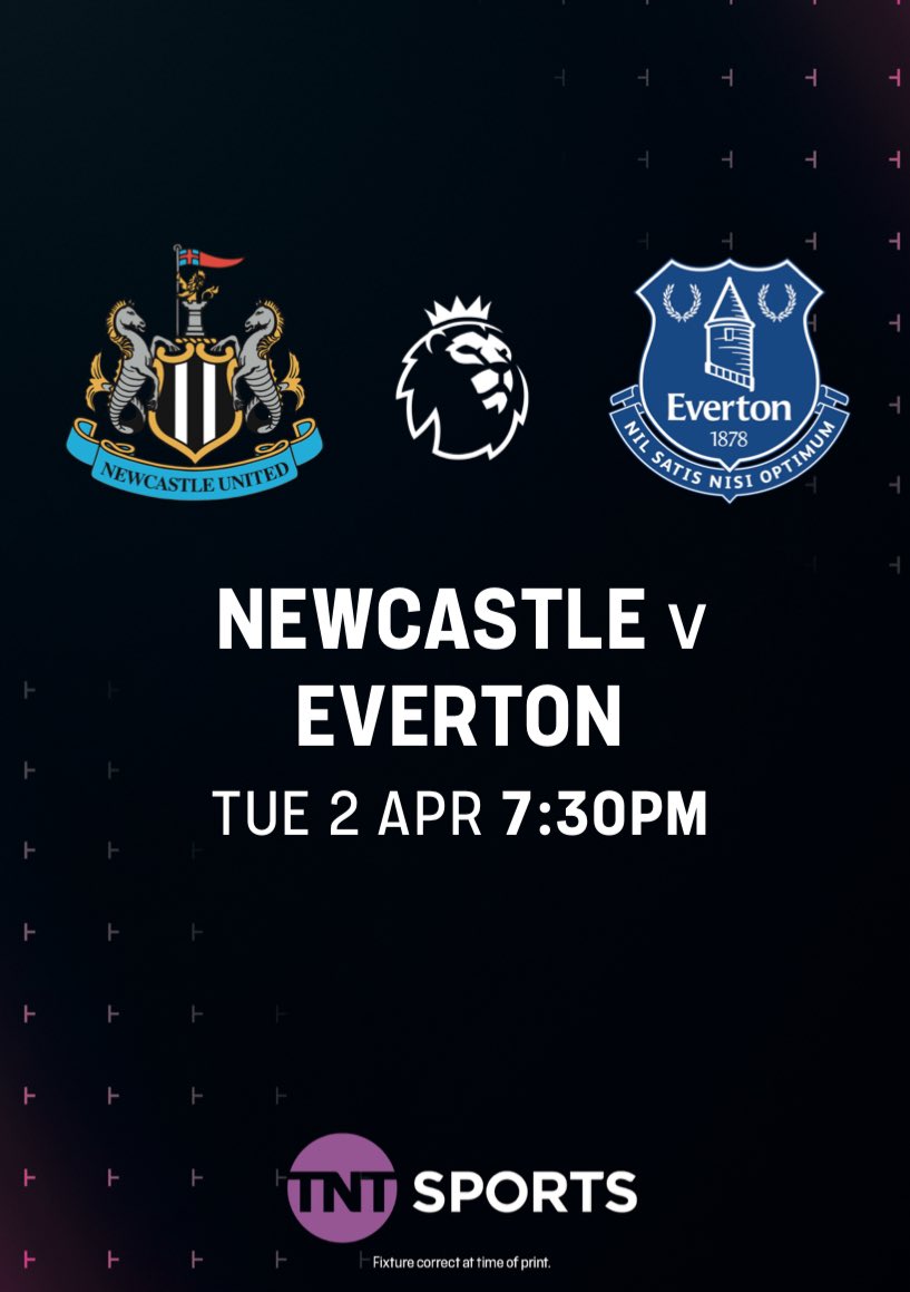 Back open again at HQ tomorrow 😀 We’ll be showing NUFC vs Everton which kicks-off at 7:30pm. Bar open an hour earlier from half-six 🍺