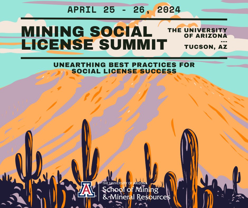 azmining's tweet photo. Join us at the first #MiningSocialLicenseSummit on April 25-26, 2024, hosted by @uaz_minerals✨ Unearth best practices, engage with industry leaders, and forge valuable connections! 

Register by April 18th! https://t.co/WfcyFmstU6
#MiningSummit #Sustainability https://t.co/h95h14T6ZU