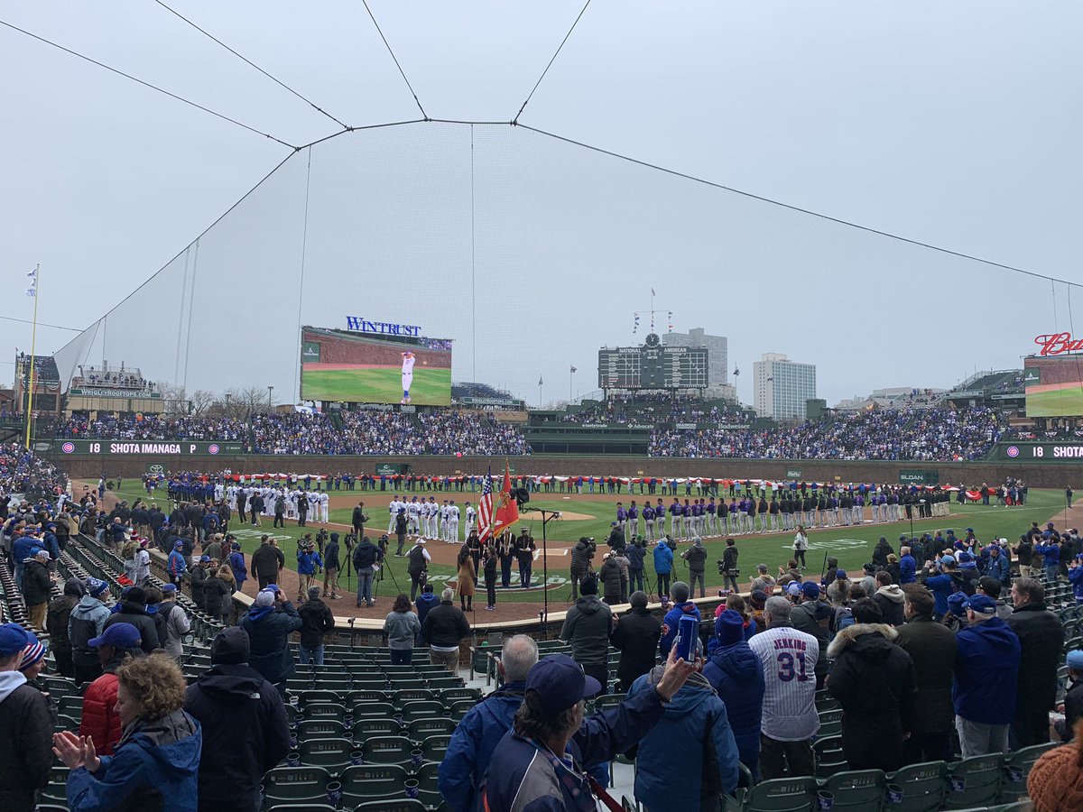 Day game at Wrigley #mlb