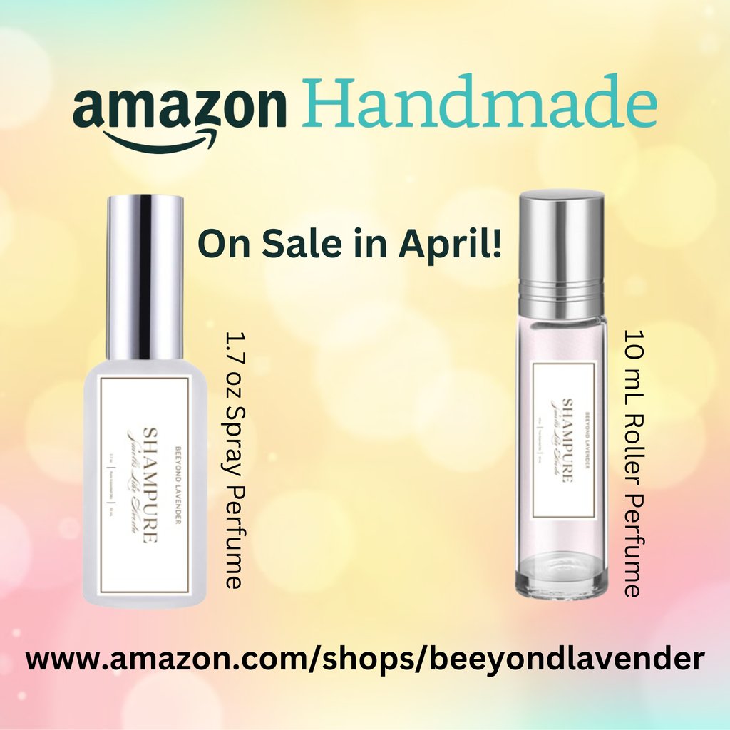 On sale in our Amazon Handmade store this month! #beeyondlavender #amazonhandmade #smellslikeaveda 

Shop Amazon: amazon.com/shops/beeyondl…
Shop Square: beeyondlavender.square.site