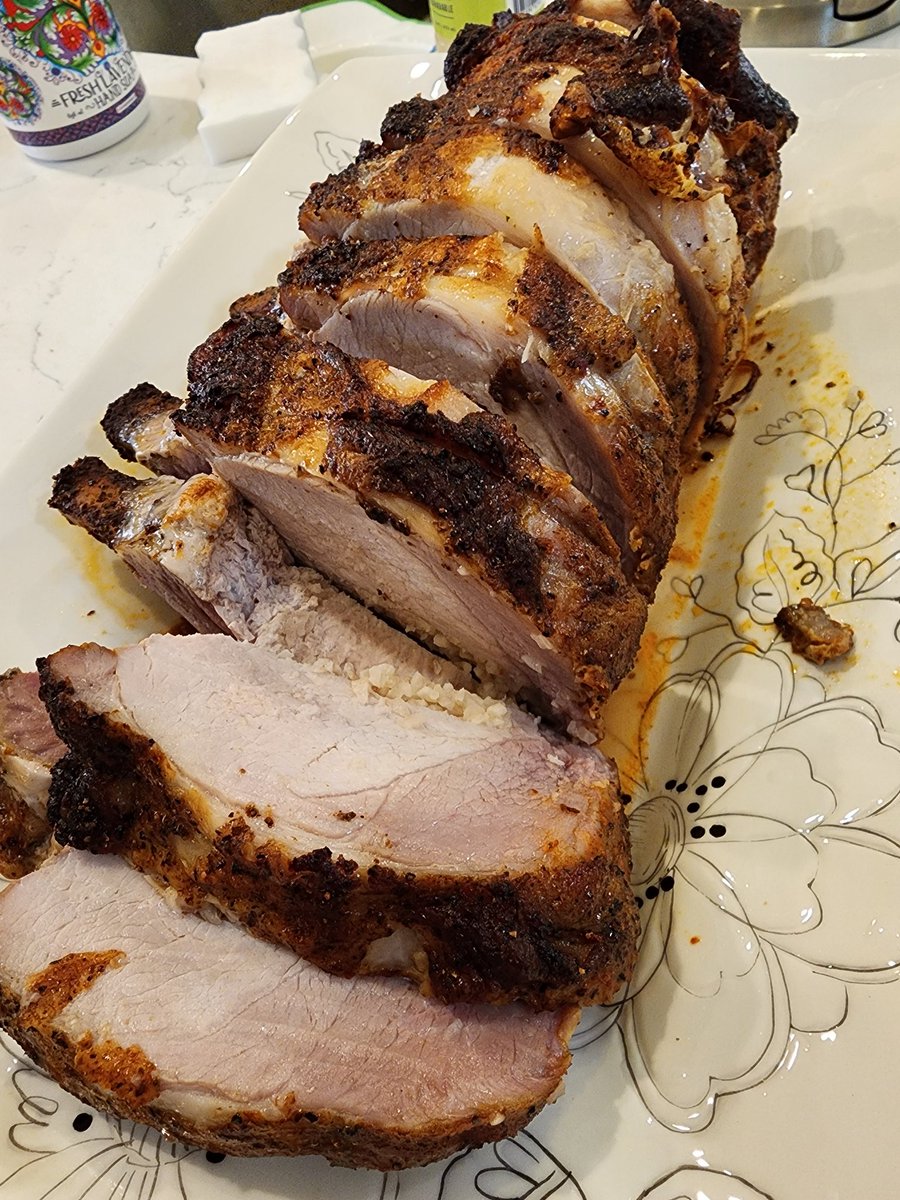 Pork roast for Easter dinner So juicy and flavorful!