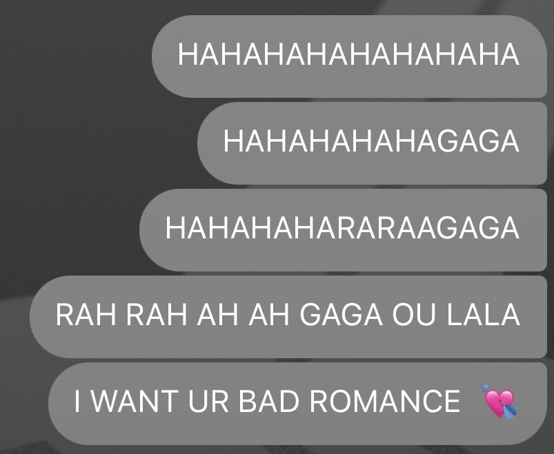 texting my crush be like