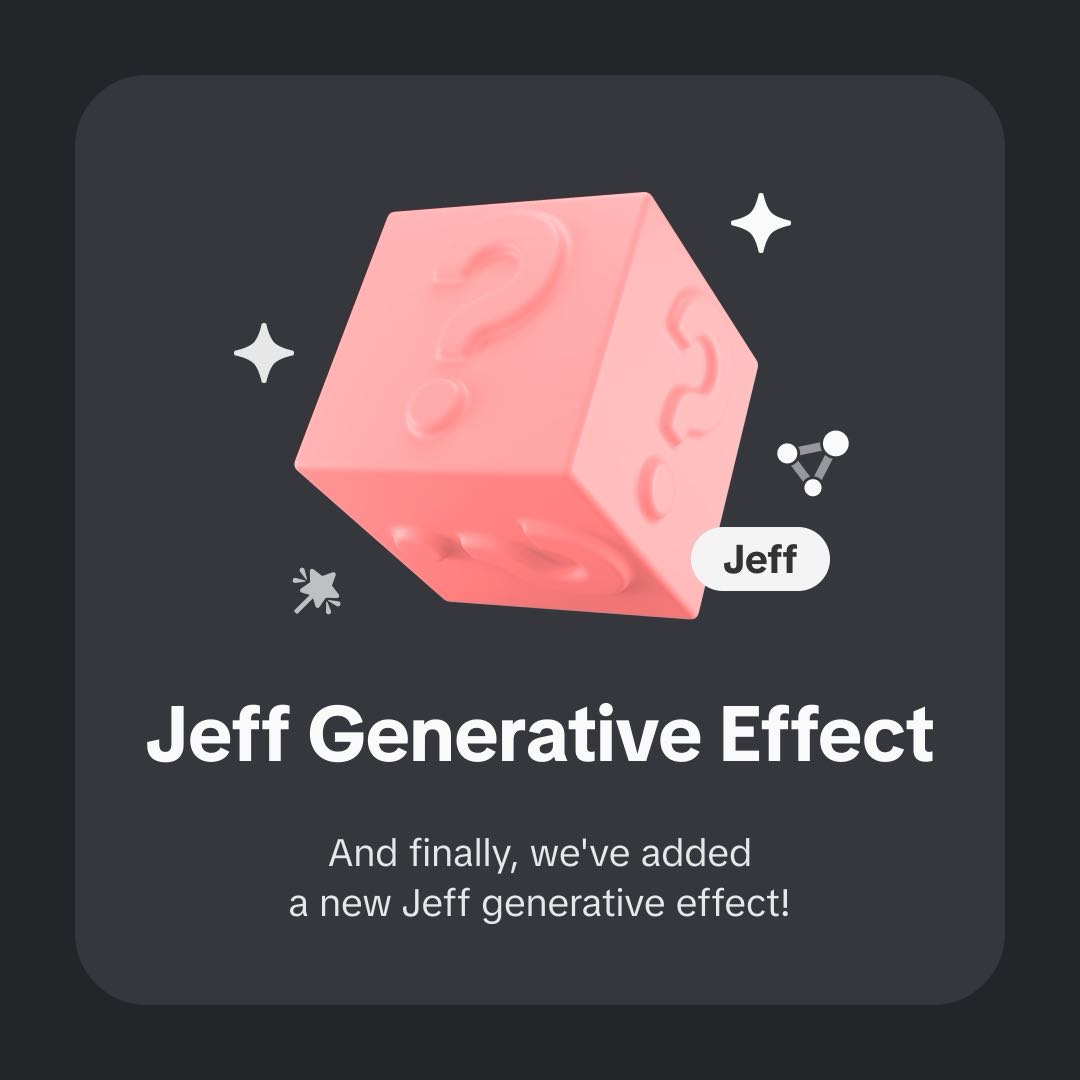 Don't ask us about Jeff...