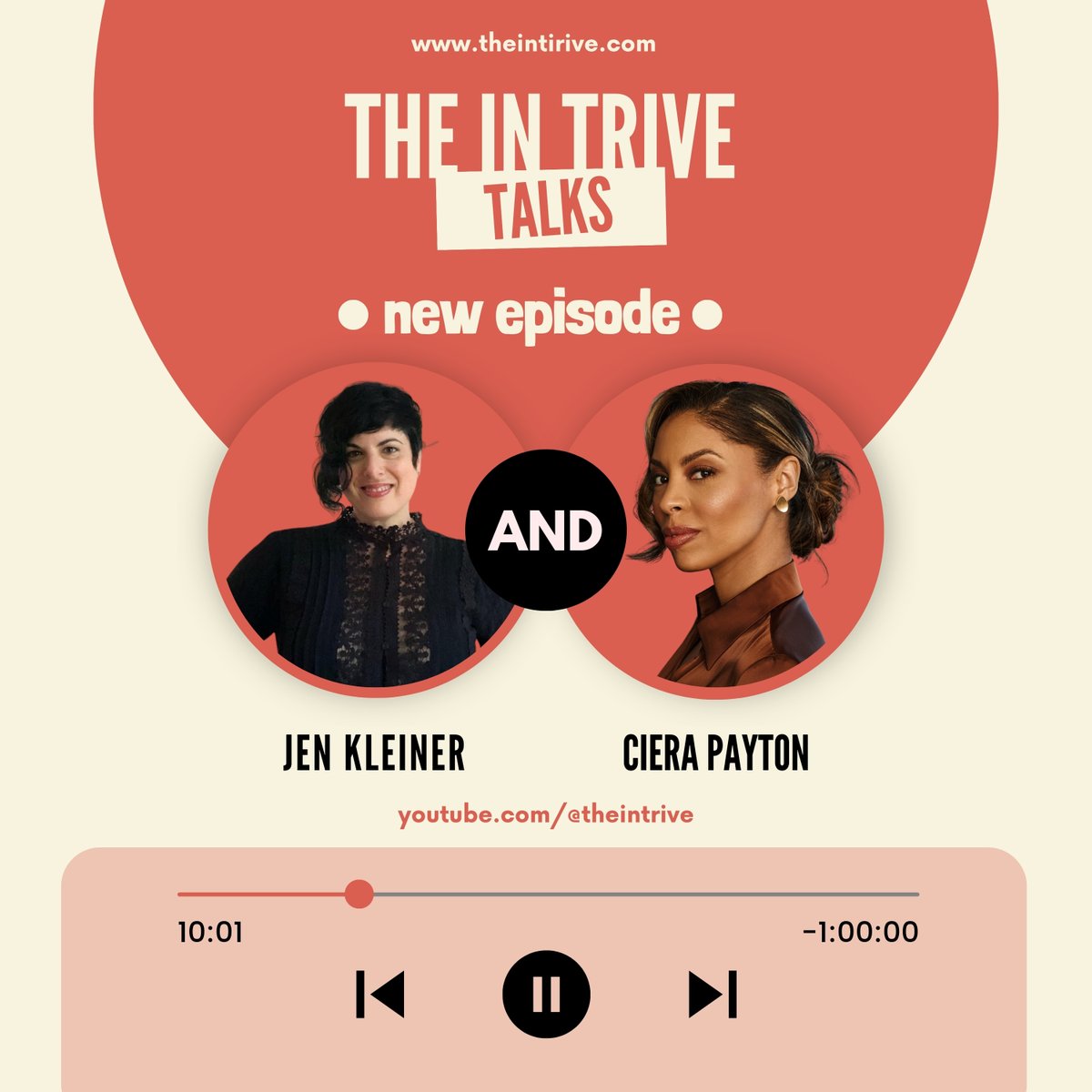 TheInTrive's tweet image. 🌟 Dive into self-care with @jenkleiner on #TheInTriveTalks! 🎭 We&apos;re exploring how nurturing your inner self boosts creativity. Join our journey of mindfulness and wellness for a fulfilling creative life.
#SelfCareForArtists #CreativeWellness #MindfulCreativity