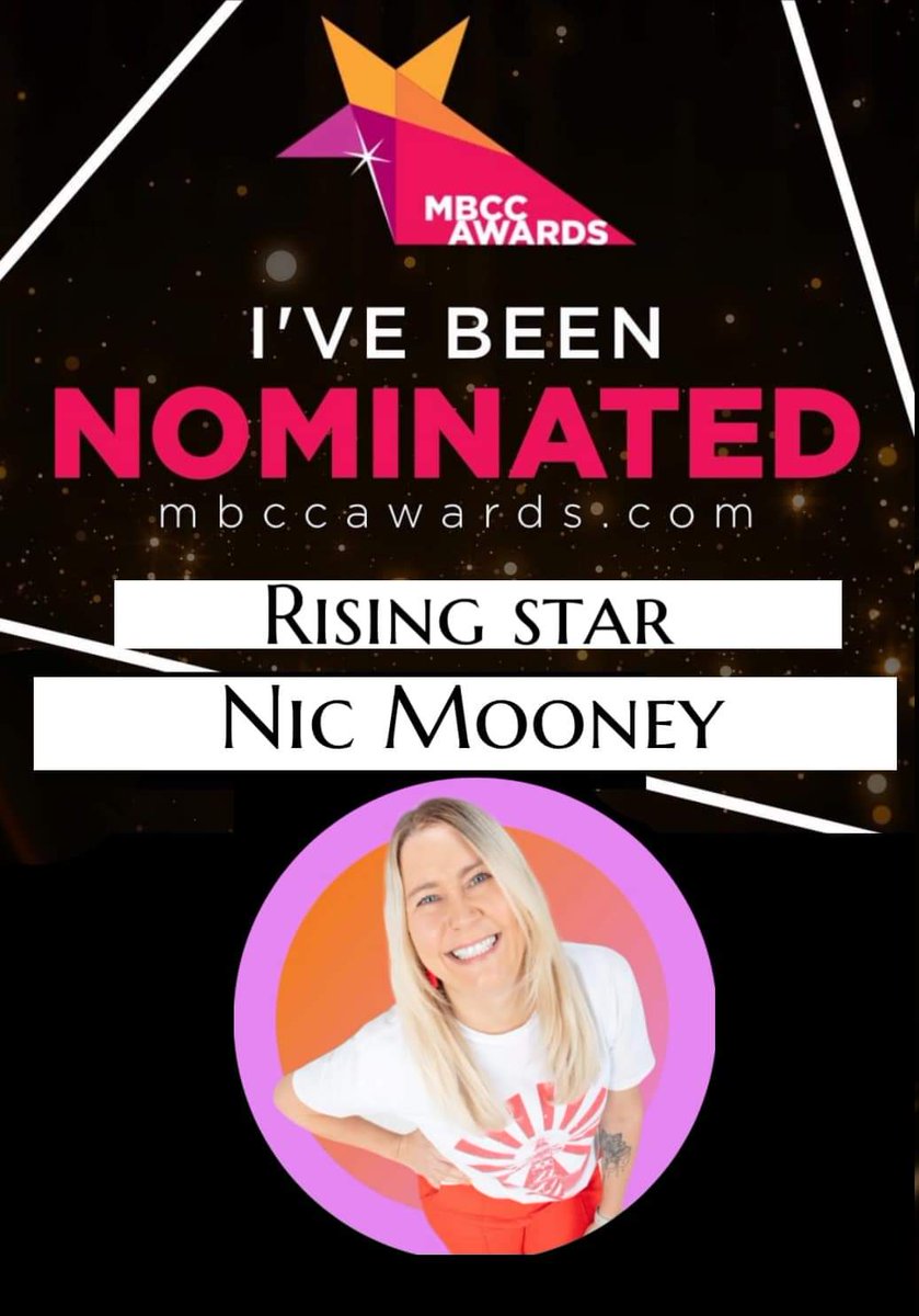 mbccawards's tweet photo. Congratulations Nic Mooney for being nominated in the RISING STAR category at the The MBCC Multicultural Business and Community Champion Awards 

https://t.co/PA77bK8Tif https://t.co/5bFXvbGET9