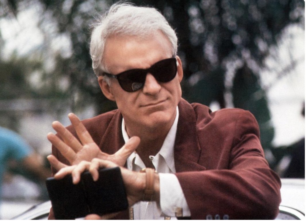 “If a comic genius deserves the title auteur, it’s him.” -@TimGrierson on the remarkable career of Steve Martin. rogerebert.com/features/steve…