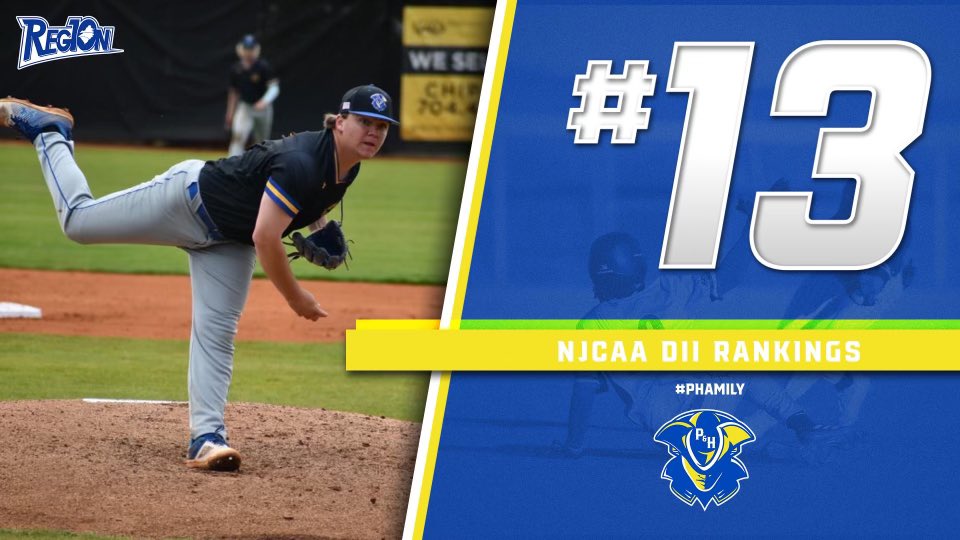 Pats slide up another 2 spots in this week’s @NJCAABaseball DII rankings! #PHamily