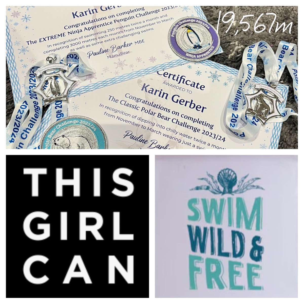 karin_gerber's tweet image. Winter swimming challenge done for another year 🤗 thank you @paulinebarker01 #polarbearchallenge