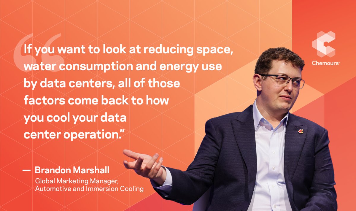 Recently, Brandon Marshall, Global Marketing Manager, Automotive and Immersion Cooling, joined other industry leaders at @CERAWeek to discuss the vital role of immersion cooling for sustainable data center operations as demand for #AI grows. Read more: chem.rs/3TqvO1C