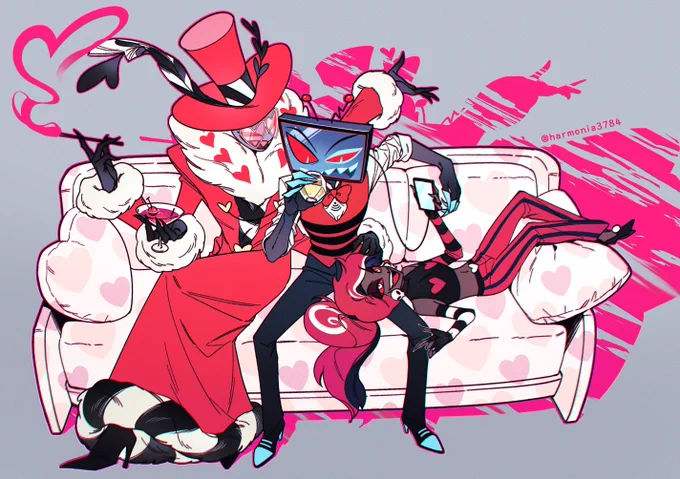 복닥복닥 #HazbinHotel #VEES 