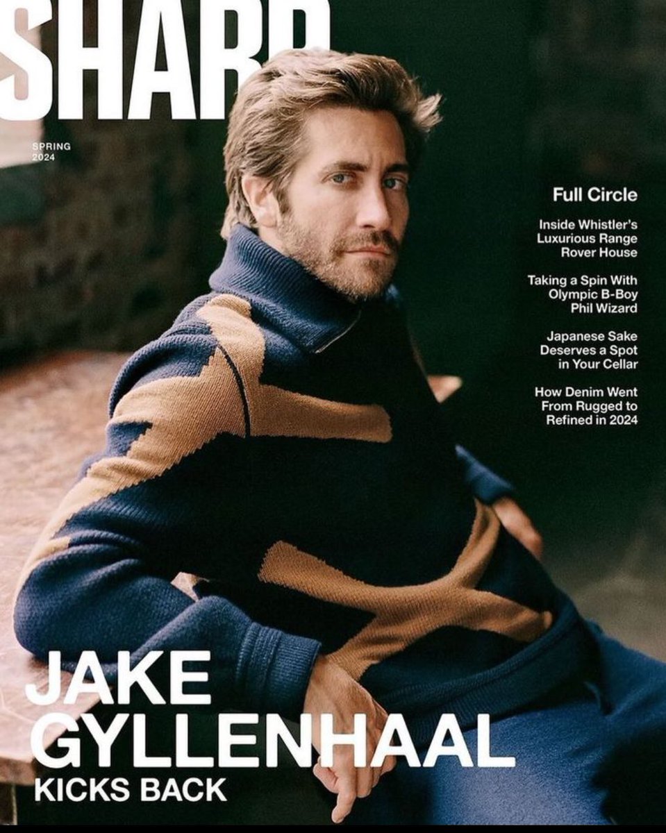 #guapazosdeportada #JakeGyllenhaal