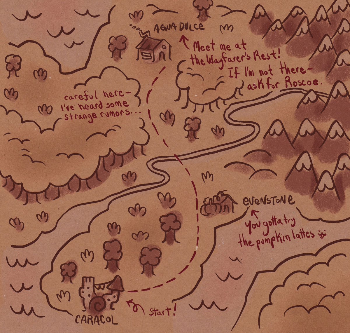 started a dnd campaign! scary, but fun!