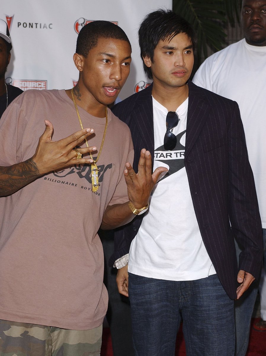 Pharrell and his production partner Chad Hugo are locked in a legal dispute over the Neptunes name, Billboard reports. Chad is accusing Pharrell of “fraudulently” seeking sole control over the trademarks.