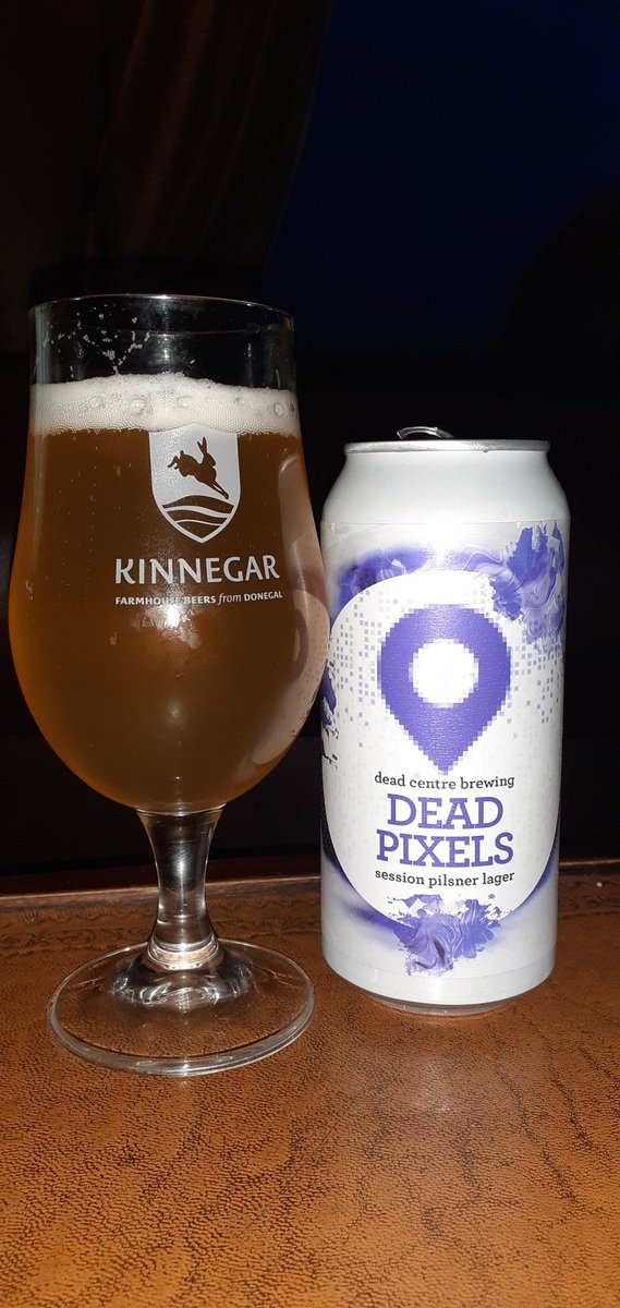 I'm currently American Fiction and eking out the last of the Easter bank holiday weekend with this lovely 4% abv pilsner by Dead Centre Brewing 🎥😋🍻