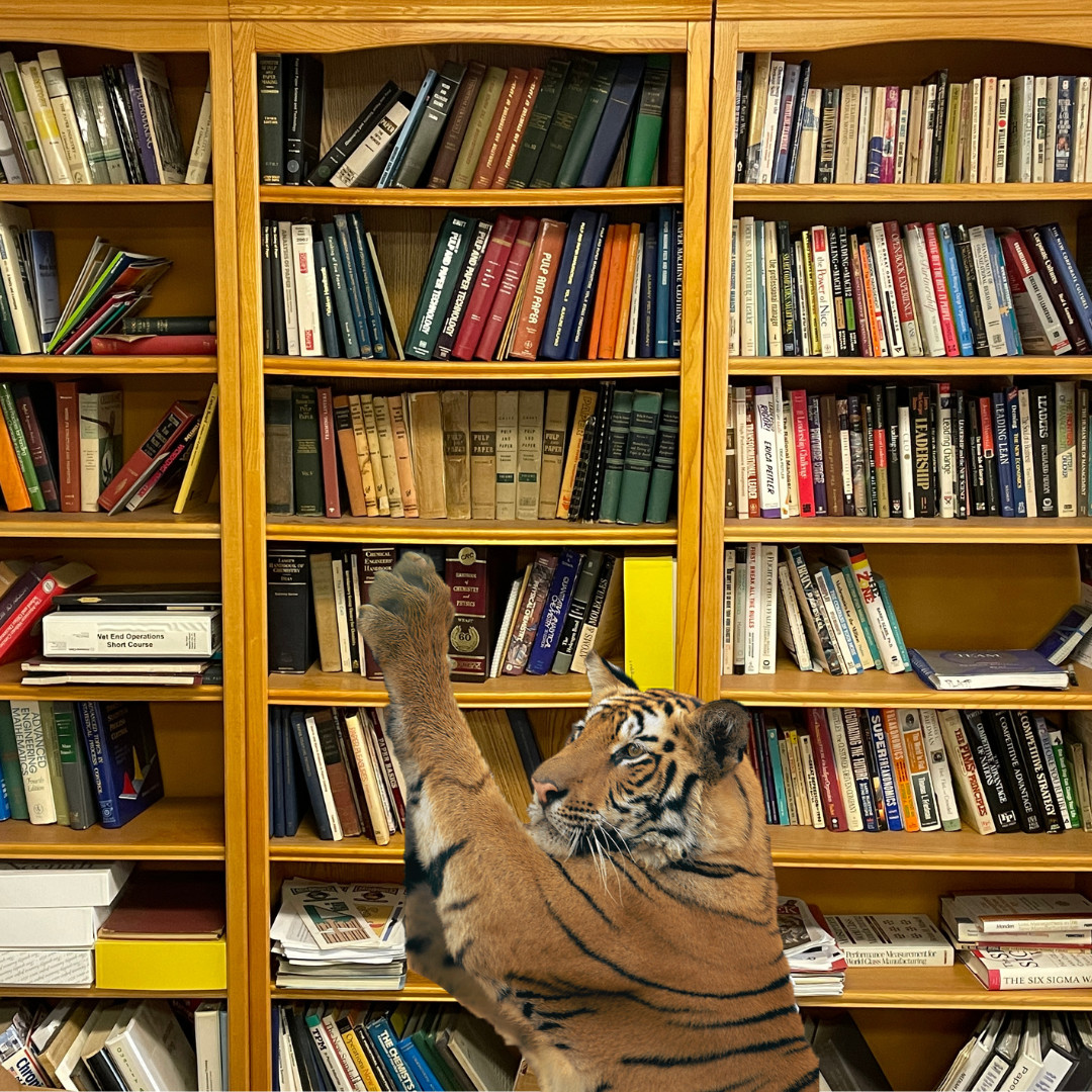 IvexPaper's tweet photo. It seems everyone enjoys our resource library at the mill. Check out our online resources here as well: https://t.co/XP1zza13Yl 

#AprilFools https://t.co/ZcsMGejrqf
