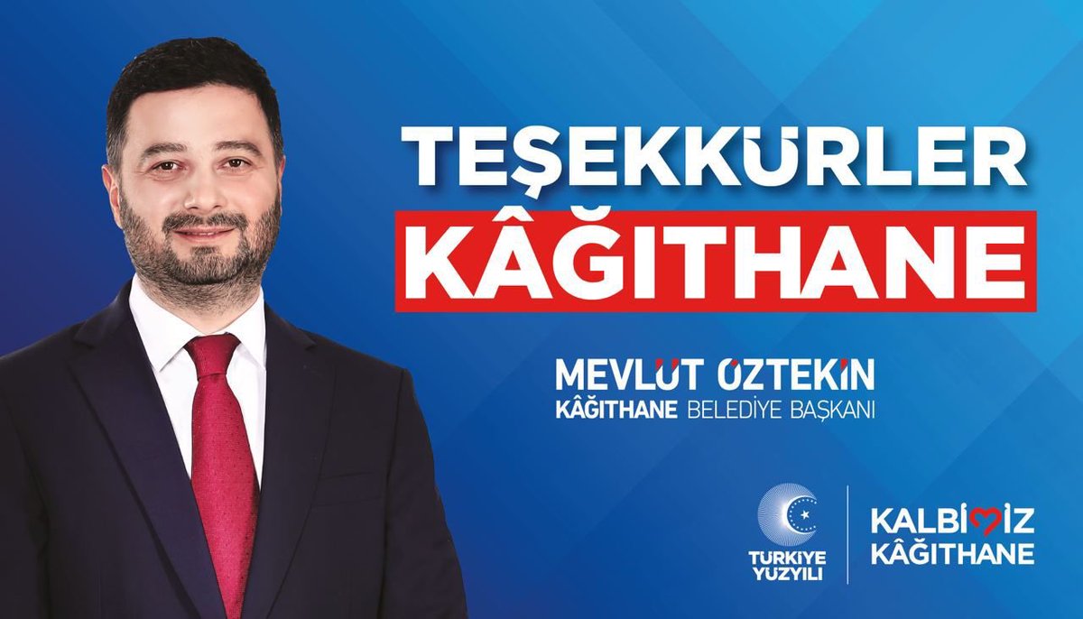 Daima yan yana olduğumuz kıymetli hemşehrilerime ve komşularıma Kağıthane’mizi yeniden birlikte yönetme teveccühü gösterdikleri için teşekkür ediyorum.

Gönülden Kâğıthanemize hizmet etmeye hep birlikte devam edeceğiz.

#KalbimizKağıthane