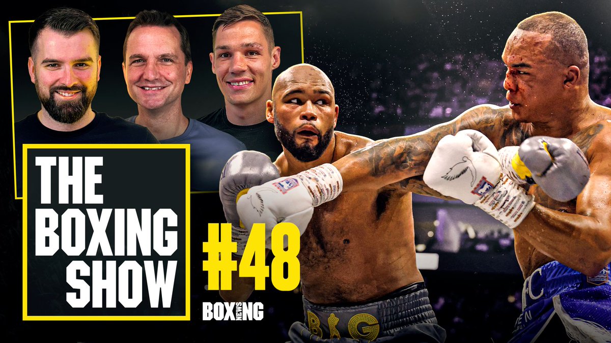 𝗧𝗵𝗲 𝗕𝗼𝘅𝗶𝗻𝗴 𝗦𝗵𝗼𝘄 𝗥𝗲𝘃𝗶𝗲𝘄 🎙 Join me, @MrAndyClarke and special guest co-host @ChrisBillam-Smith as review 𝙁𝙊𝙐𝙍 cards from a stacked weekend of boxing including #WardleyClarke and #TszyuFundora. Available now on @BoxingNewsED. 🔗 youtu.be/WM6CZnH9cMM?si…