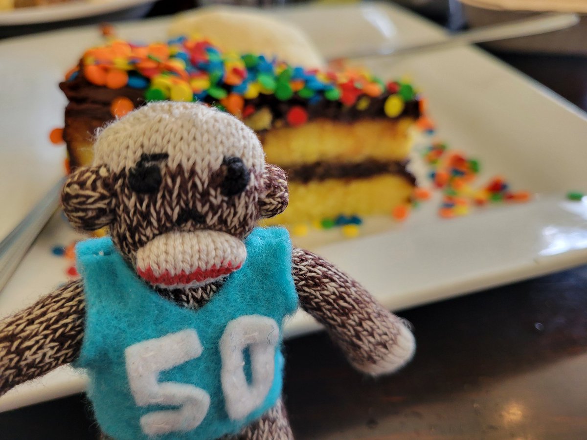 Who loves birthday cake just because? I do!
#chillinwithTM2 
#TM2Verified ✅️ 🐒