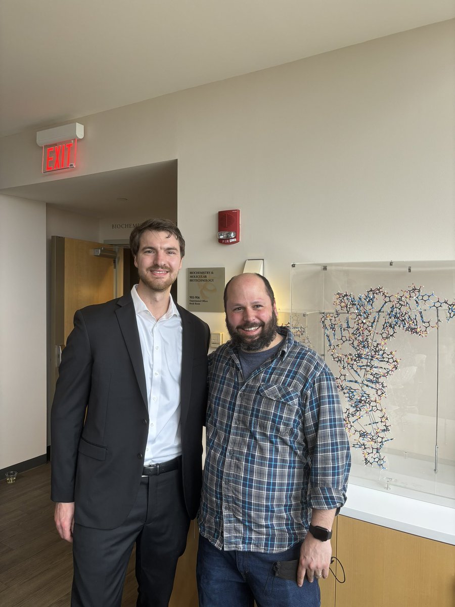 CONGRATULATIONS to DOCTOR @jacob_landeck from the @BrianKelch Lab on a successful thesis defense!!!! 🥳 #NewPhD