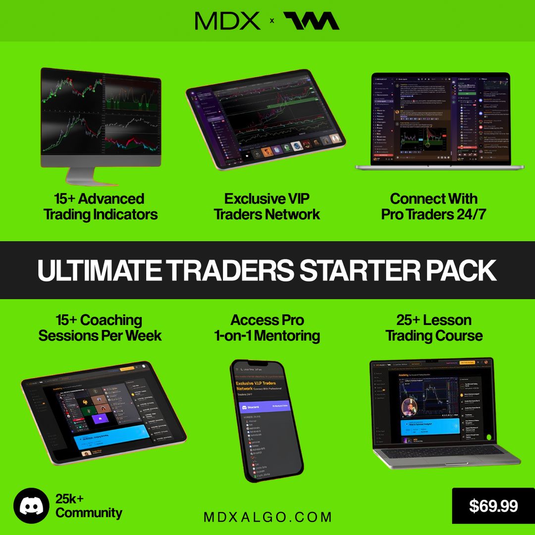 MDX_ALGO's tweet image. We&apos;re going to give away 1 more monthly MDX ALGO membership! 🤖 #mdxalgo    

All you have to do is:    

Like, Retweet, Comment    

(Best comment below wins, must be following MDX ALGO so we can dm you if you win!)