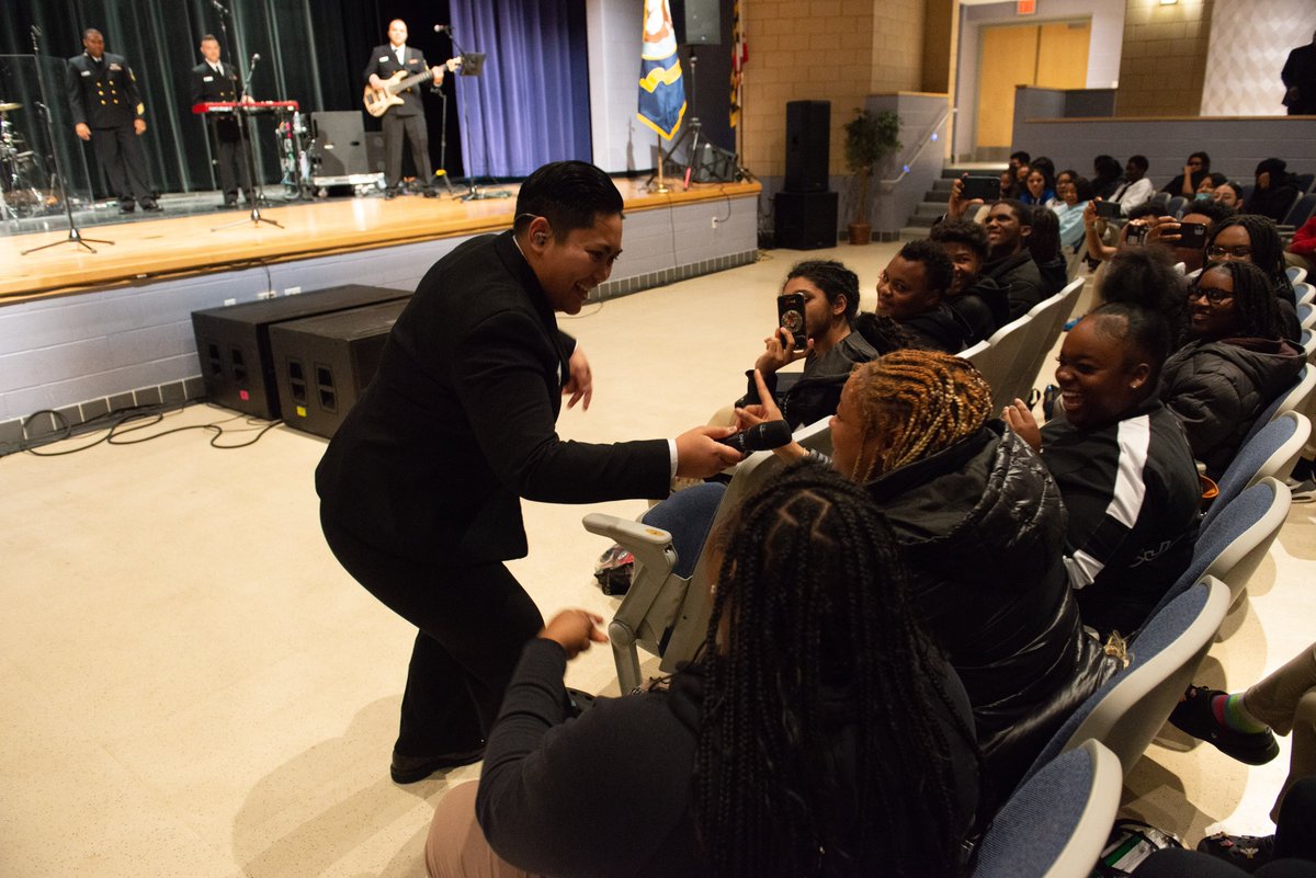 On March 22, 2024, the United States Navy Band Cruisers performed in Upper Marlboro, Md. as part of our Music in the Schools program. #navyband #navymusic #musicintheschools #militarymusic #cruisers #americasnavy #usnavy