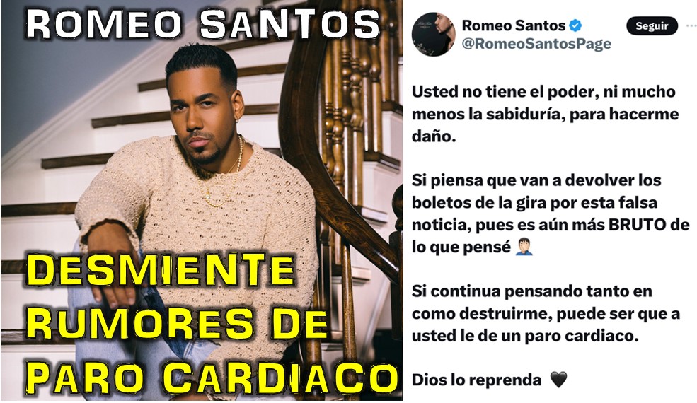 ¡EXCLUSIVA! ROMEO SANTOS DESMIENTE RUMORES DE PARO CARDIACO (Video)👇 elbloggerrd.blogspot.com/2024/04/exclus…  #Nacionales #NacionalesTN #RomeoSantos 
Domingo de Resurrección / Shakira