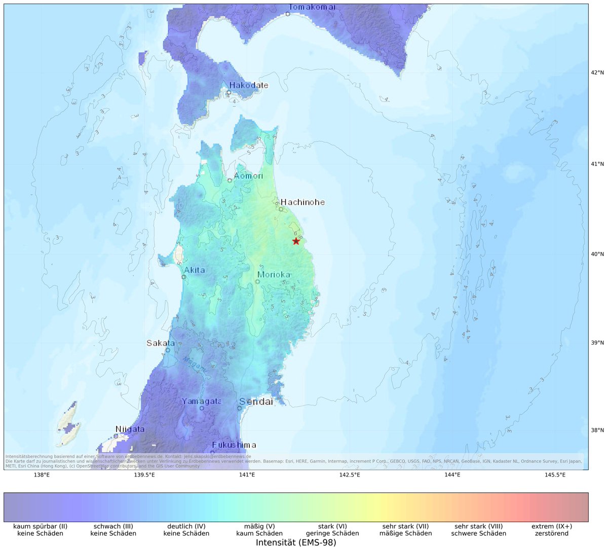 Starkes Erdbeben (M6.1) im Nordosten von Japan erdbebennews.de/2024/04/starke…