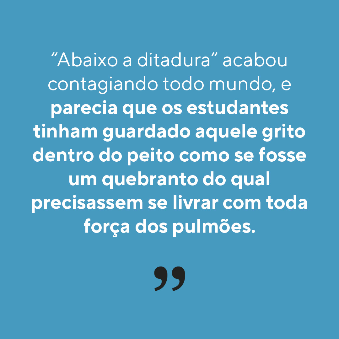 Há 60 anos, o Brasil entrava em um longo período sem democracia. Uma fase em que a liberdade foi trocada por censura, o diálogo por opressão, e a verdade por tortura. 

"Abaixo a vida dura", está disponível no nosso site.