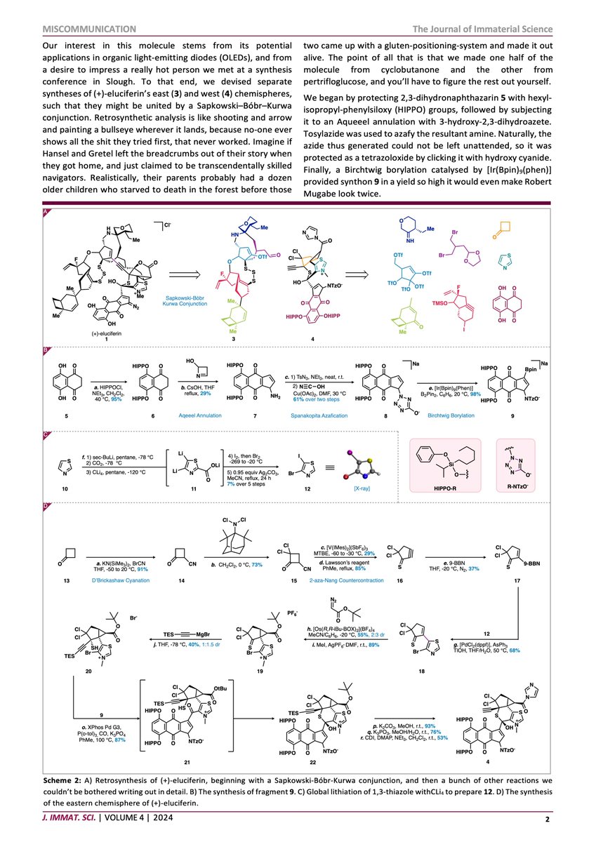 The Journal of Immaterial Science tweet media