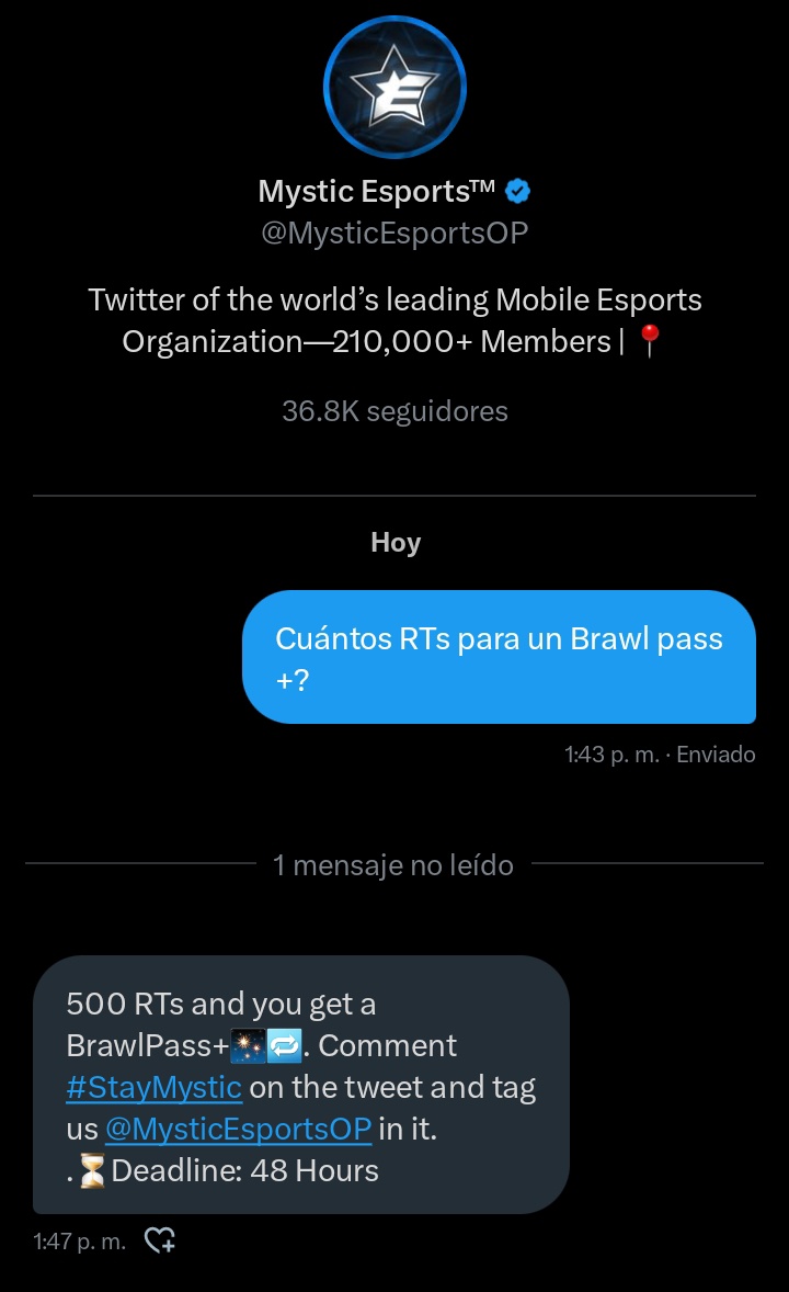 Chicos ayúdenme 🙏
Se que pueden 👍
#StayMystic <a href="/MysticEsportsOP/">Mystic Esports</a>