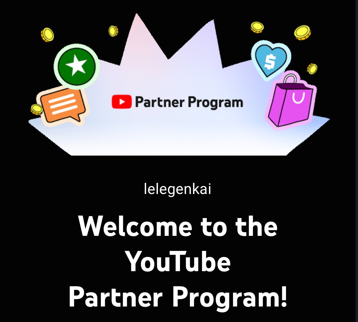 LeleMurrayy's tweet image. Step 2 🥺❤️ #YoutubePartnerProgram