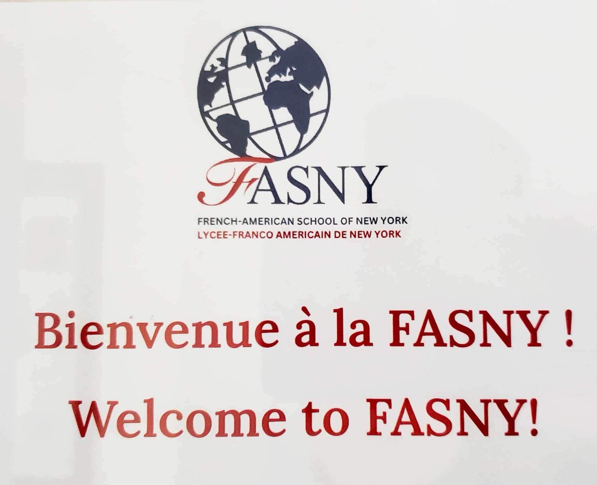 Formation établissement [#AEFE 🇨🇦🇺🇸] 
> Accompagnement de la scolarisation des élèves allophones
> Présentation de la modélisation en barres en mathématiques 
> Réflexion autour du co-enseignement 

Formation animée par @Claire_Marteau 
🏫<a href="/fasnynews/">French-American School of New York</a>
 📆 26 et 27 mars 2024