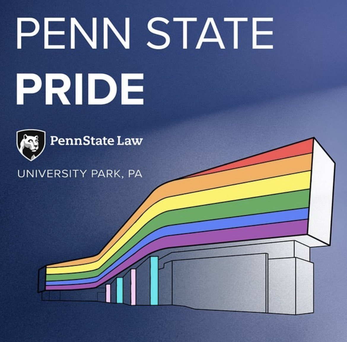 At #PennStateUniversity, April is celebrated as #PrideMonth! See the article for a full list of this year's events: bit.ly/3J0FLOB #WeAre #CampusPride #pennstatelaw