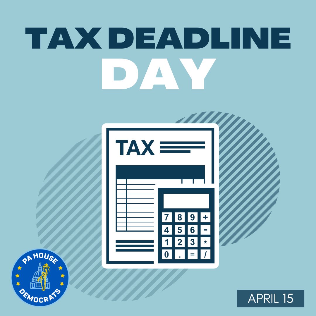 Today's the deadline to file your taxes! Learn more about filing here: irs.gov/filing/individ….