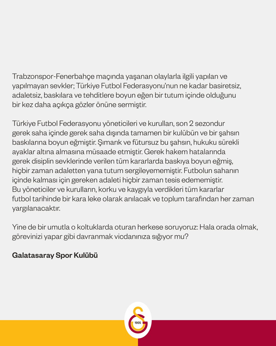 O koltuklarda hala oturmak vicdanınıza sığıyor mu?