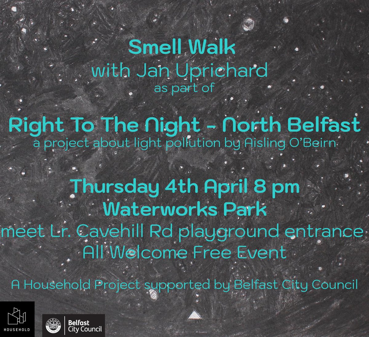 A couple of superb events coming up to take a poetic approach to enjoying our night skies!

@belfastcc #Belfast2024